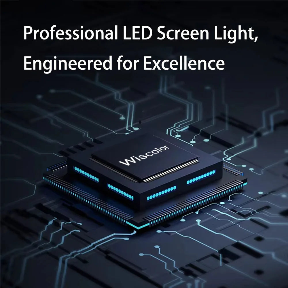 Wiscolor LED Screen Monitor Hanging Light Bar LCD Computer Laptop PC Reading Lightbar RGB Dimming Desk USB Lamp Study Eyes Care