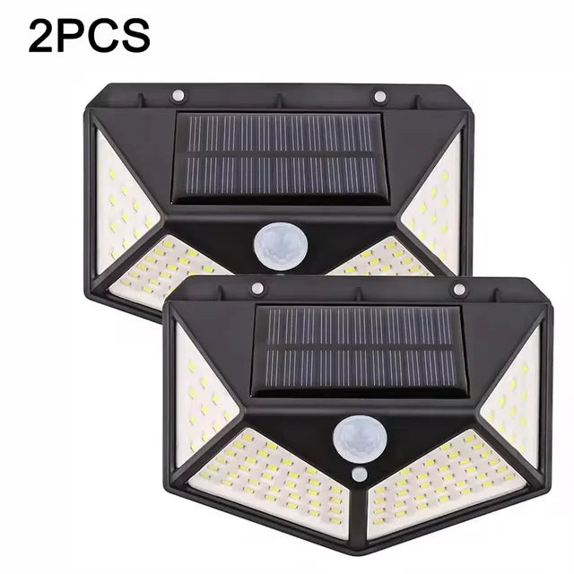 16PCS Solar Lights Outdoor Waterproof Wall Lamp Motion Sensor Solar Powered Sunlight Street Light for Garden Porch Yard Garage