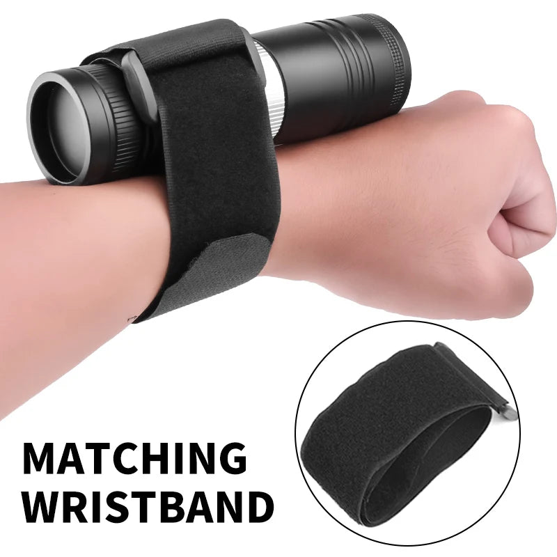 D117 Aluminum Waterproof IPX8 Diving Flashlight LED Scuba Diver Diving Light 100M  Waterproof Lantern Camping Fishing LED Torch