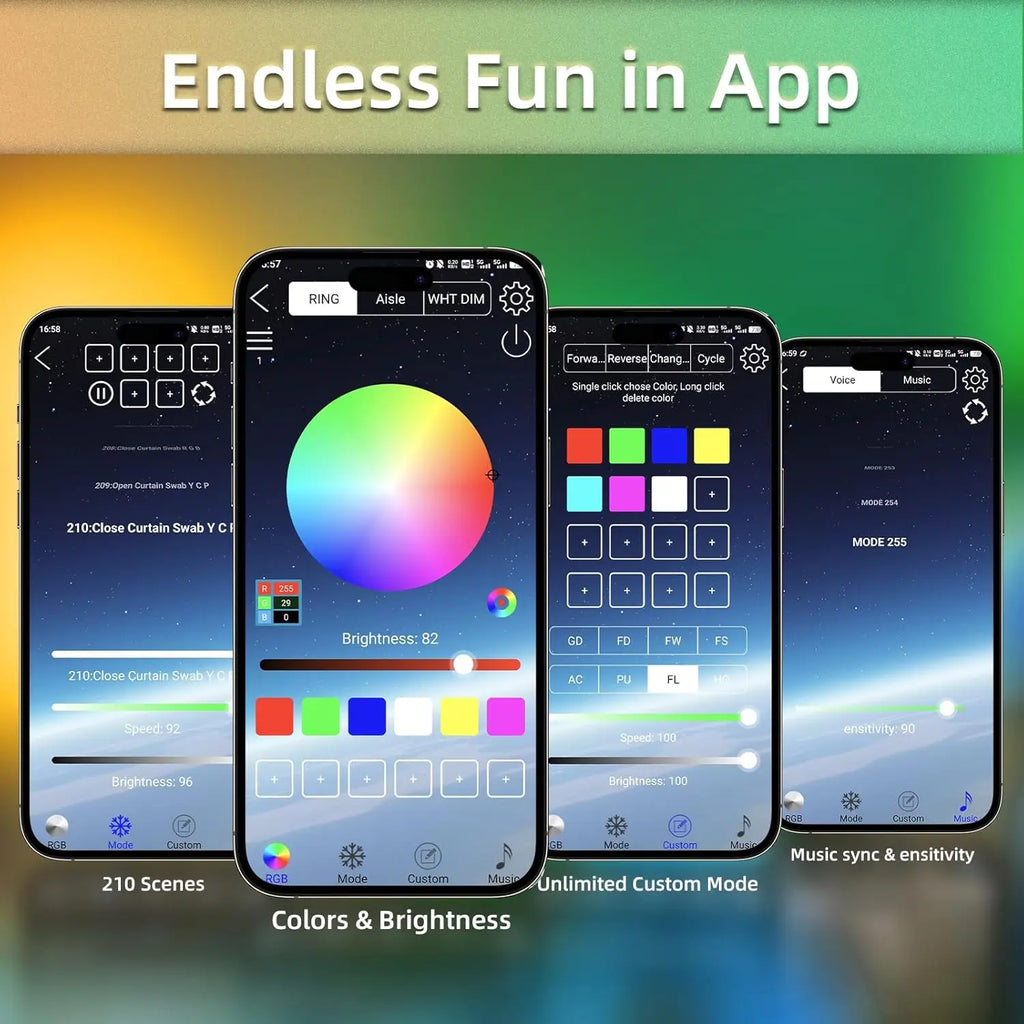 Cloud LED Lights Music Sync Bluetooth App Control Wall Light 3D Thundercloud Ceiling Lamp Color Changing Strip For Game Room