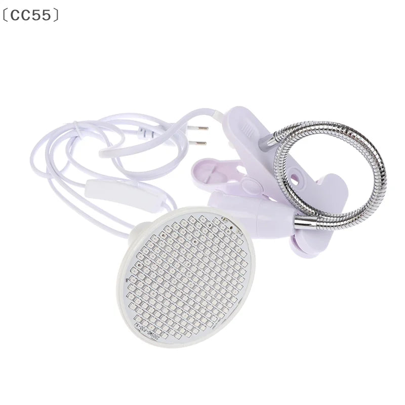 〔CC55〕Red Light Therapy Bulb With Lamp Clip LED 660nm Red And 850nm Near Infrared Combo Therapy Device For Skin Care Pain Relief