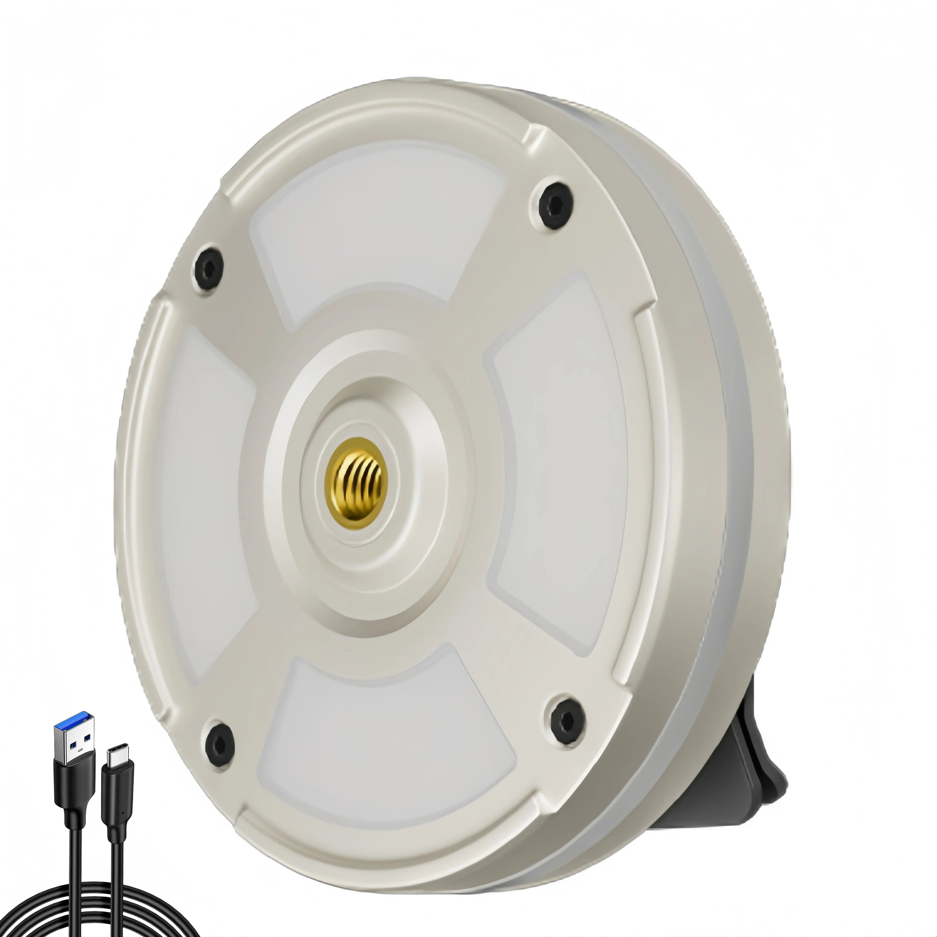 Rechargeable Waterproof Outdoor Camping Light Portable with Clip Hook Magnet RGB Ambiance Multifunctional for Camping