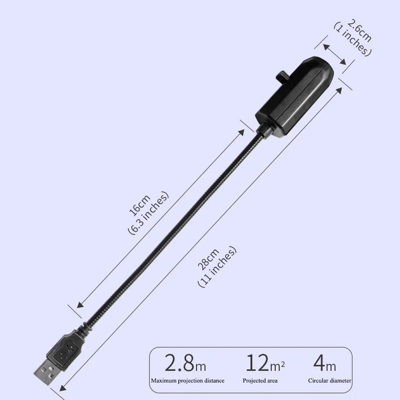 Skull Projection Lamp 1+3 Switchable Pattern Design Led Night Light Suitable for Room Wall Ceiling Decoration Halloween Gift